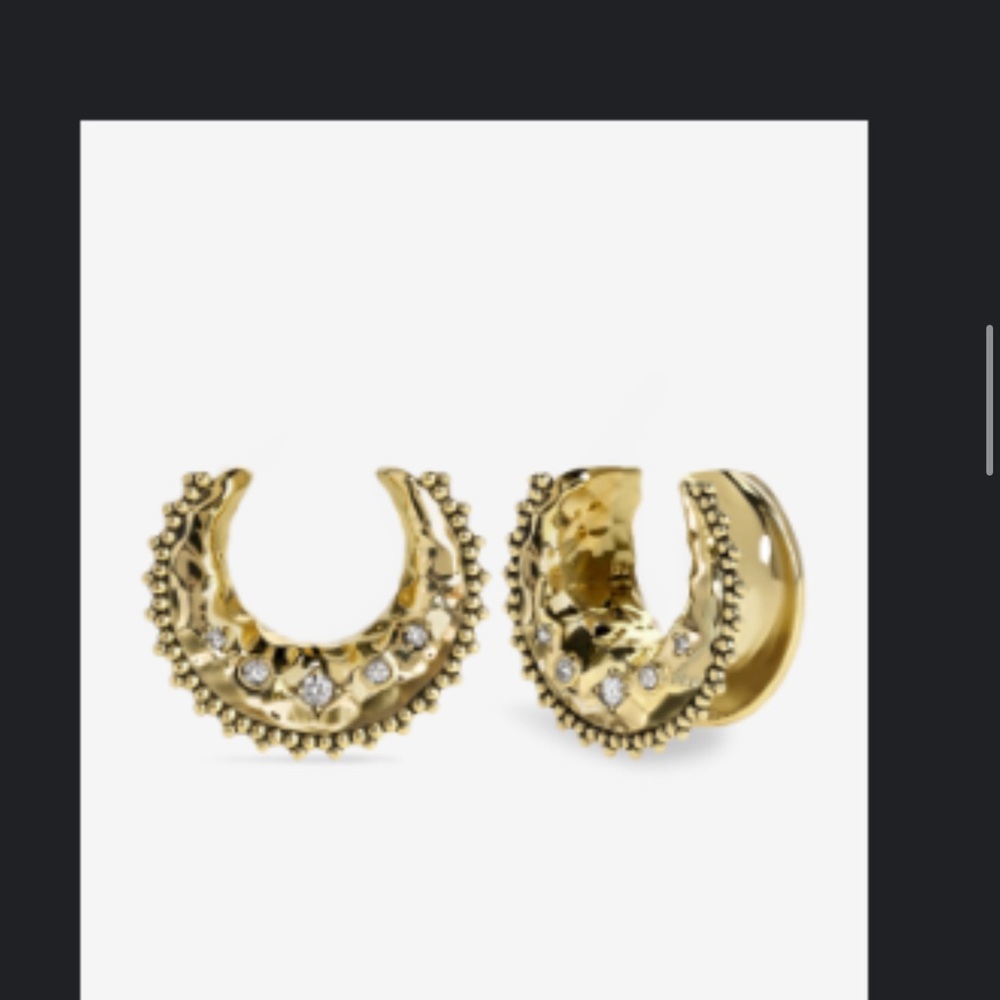 Ask and Embla Saqqara Gold Hangers